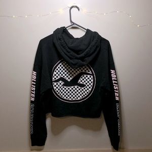 Hollister cropped sweatshirt
